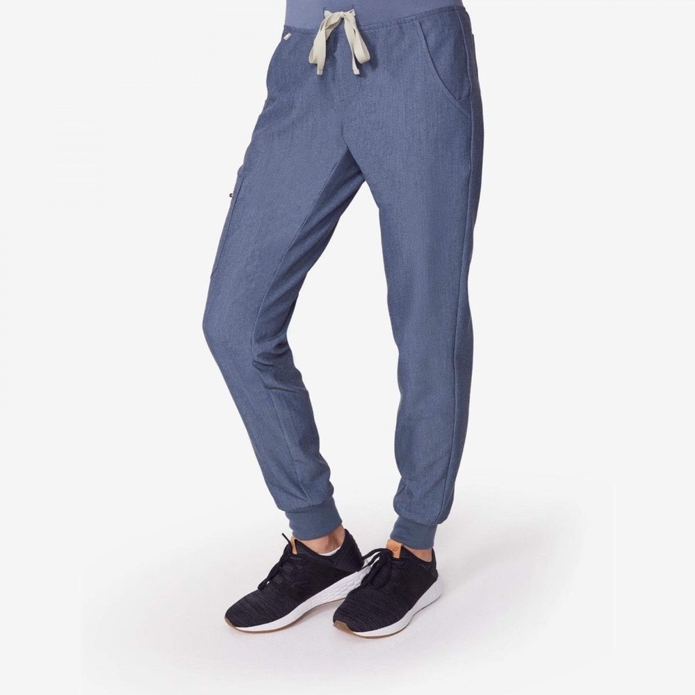 Figs Heather Denim Zamora Joggers